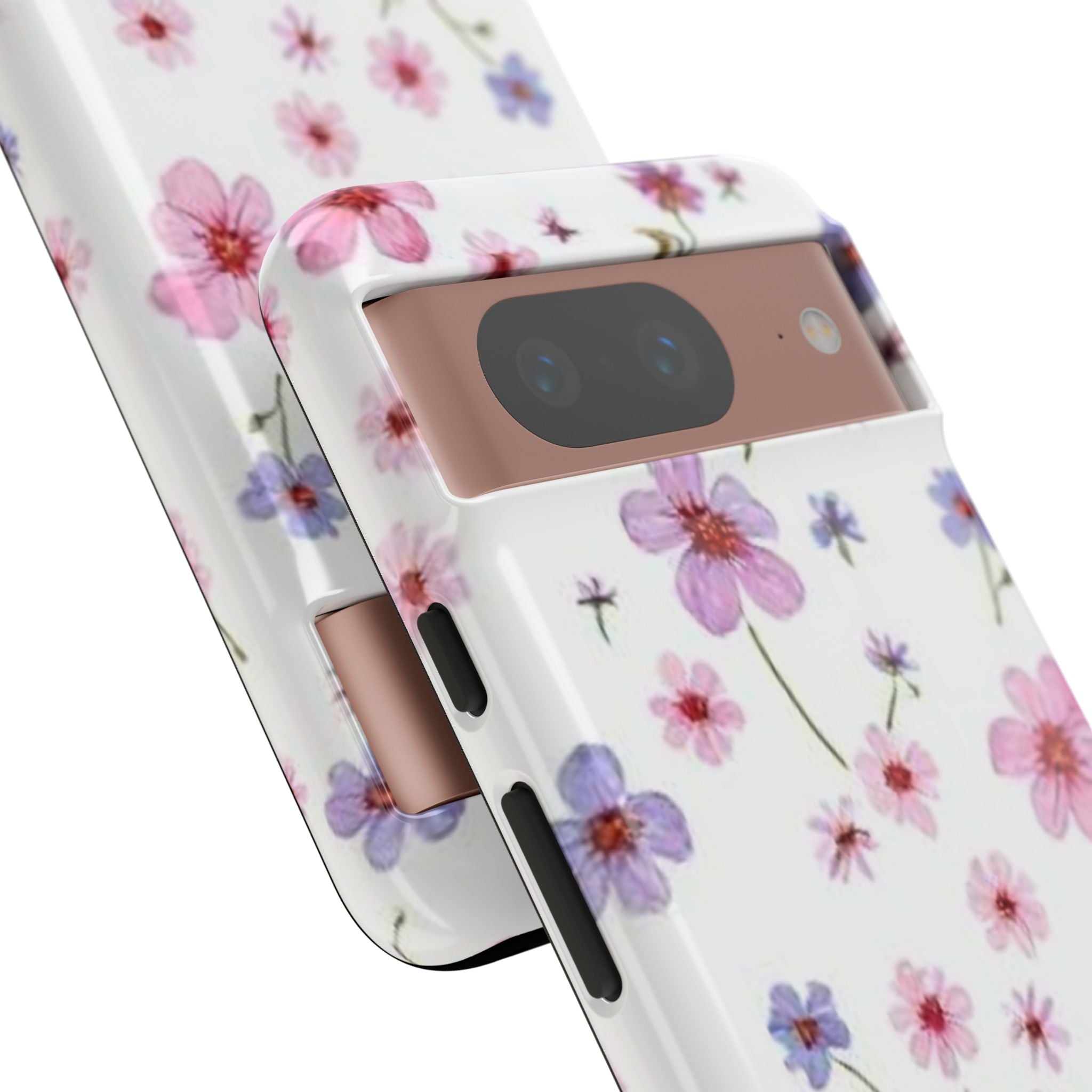 Pink Wildflower Tough Case for Android