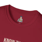 Safety Pin Know That You Are Loved Inspirational Tee Unisex Softstyle T-Shirt