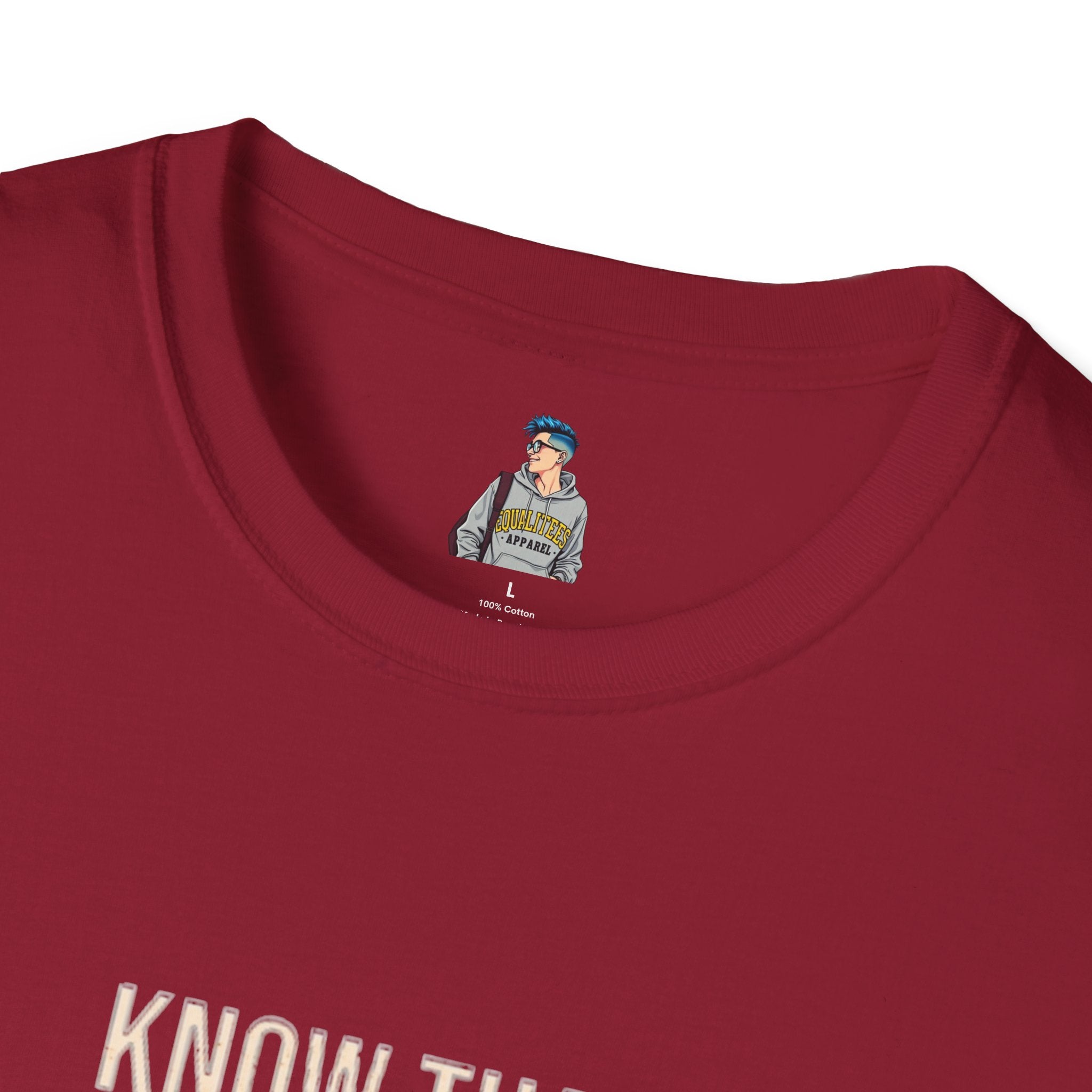 Safety Pin Know That You Are Loved Inspirational Tee Unisex Softstyle T-Shirt