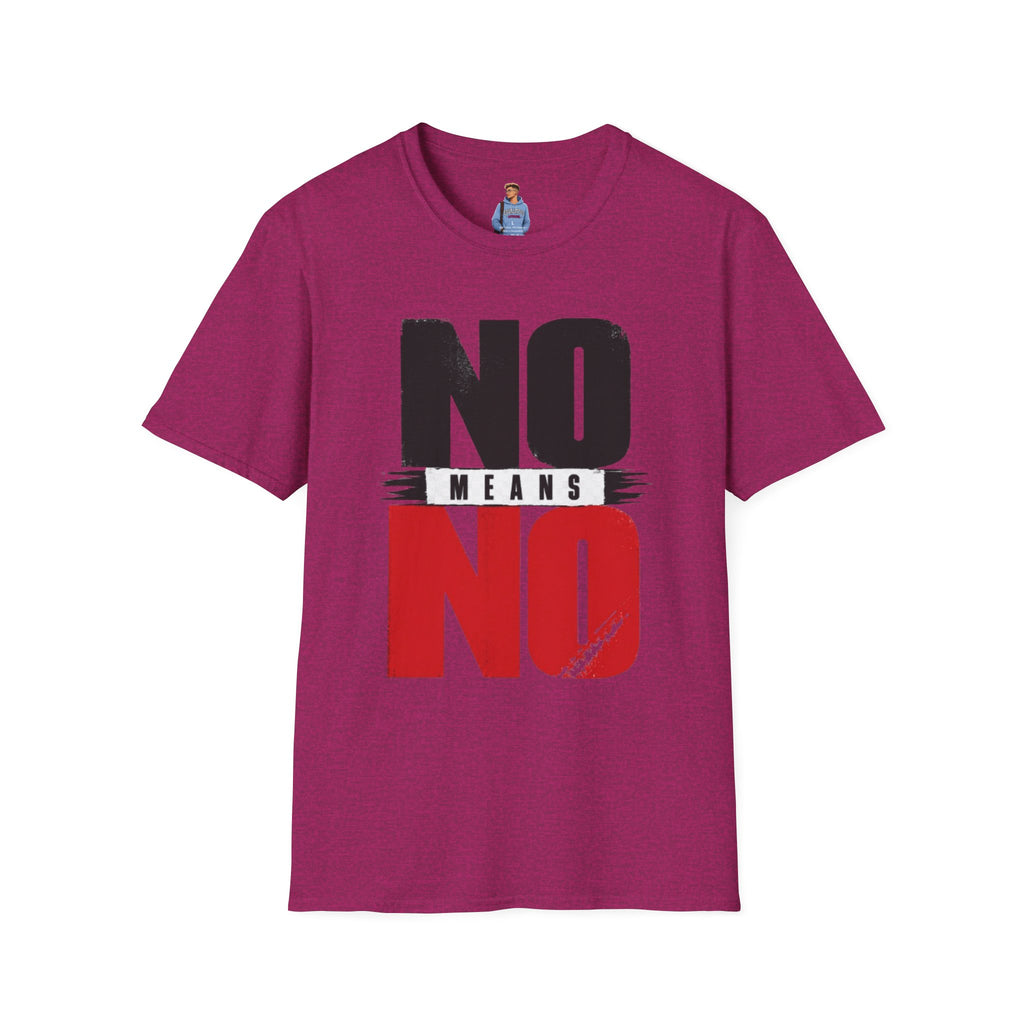 NO Means NO T-Shirt — Consent Awareness Graphic Tee