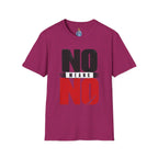 NO Means NO T-Shirt — Consent Awareness Graphic Tee