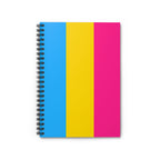 Pansexual Pride Spiral Notebook - Ruled Lines | Bright & Fun Stationery for Students & Creative Minds