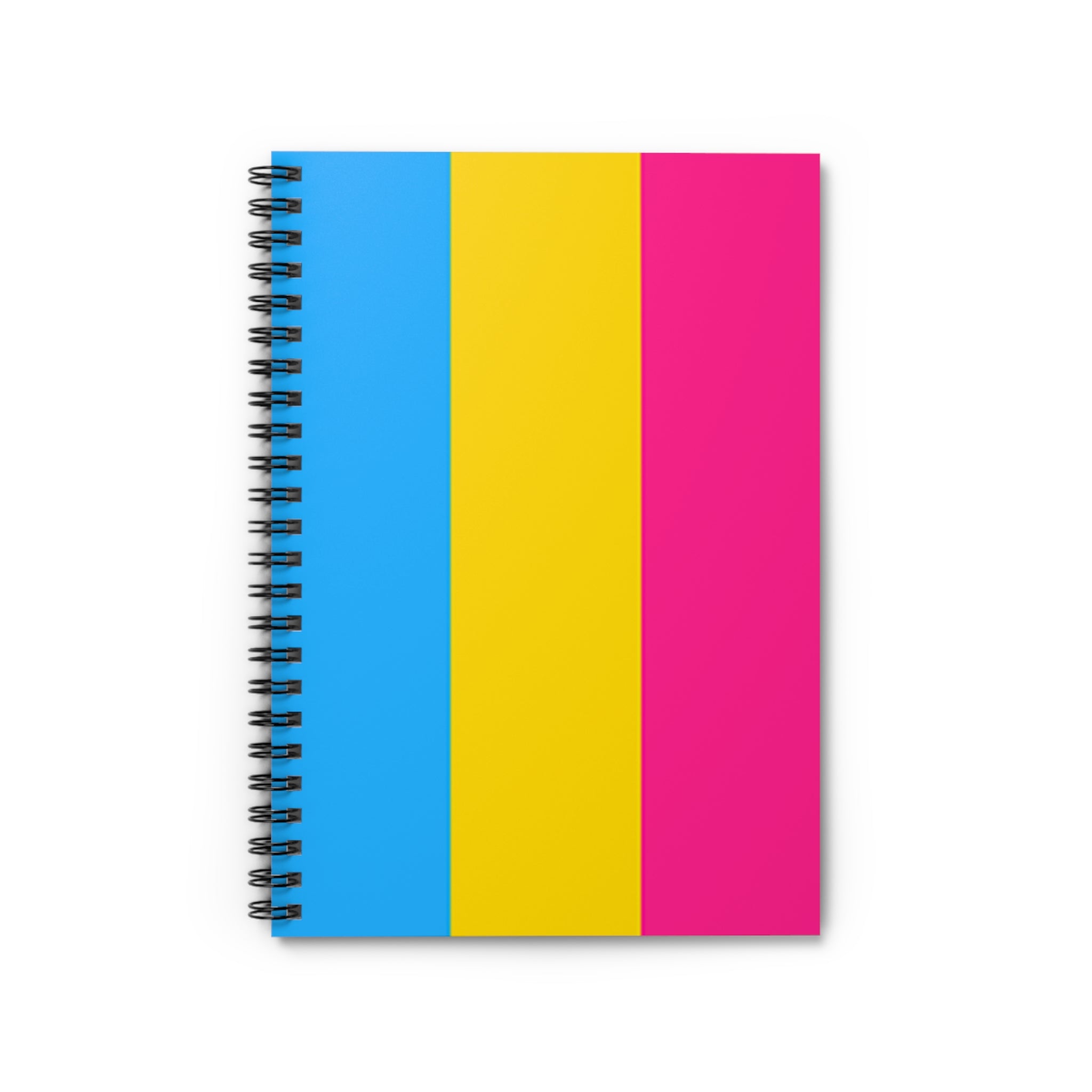 Pansexual Pride Spiral Notebook - Ruled Lines | Bright & Fun Stationery for Students & Creative Minds