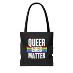 Queer Lives Matter Tote Bag