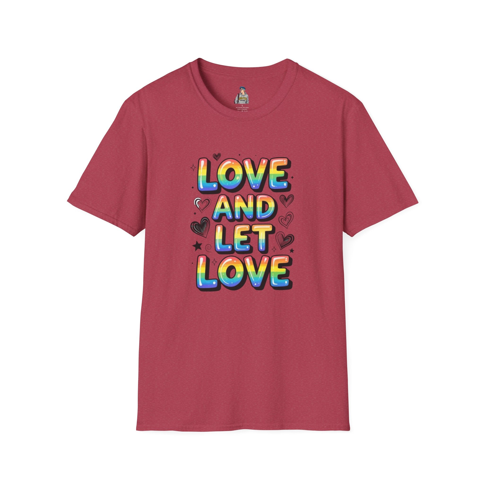 Love & Let Love Inspirational T-Shirt