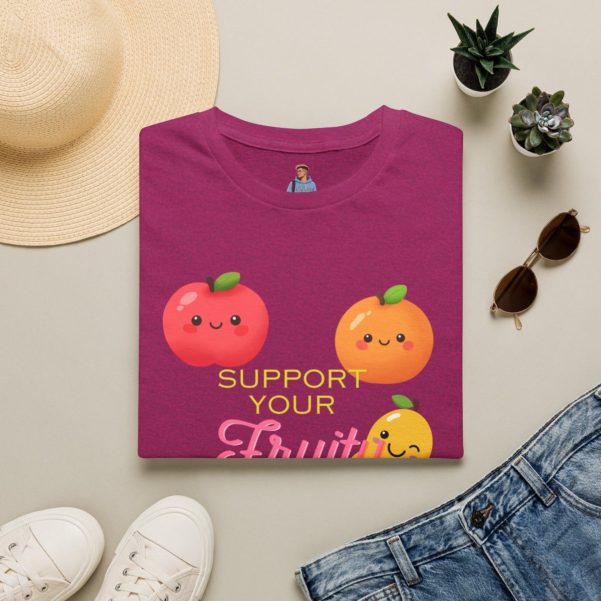 Support Your Fruity Friends Pride Tree Las Vegas T-Shirt