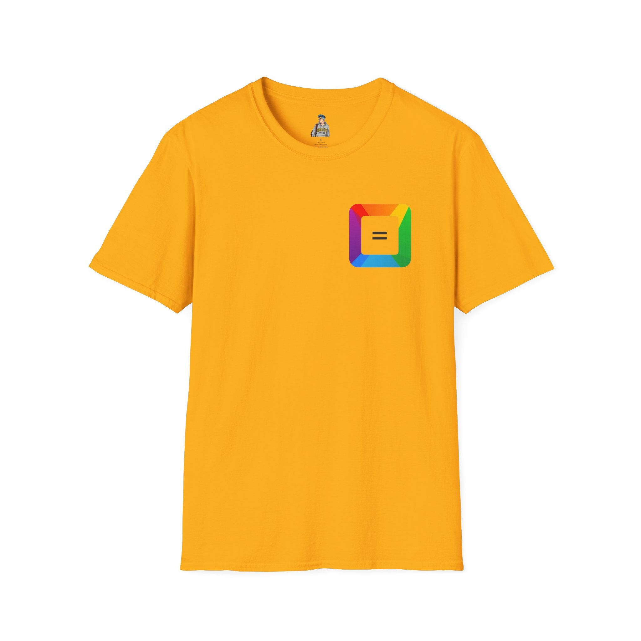 Pride-Theme Unisex Softstyle T-Shirt - "True freedom is Equality for ALL"