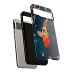 Peaceful Koi Cherry Blossom Tough Cases For Android & iPhone