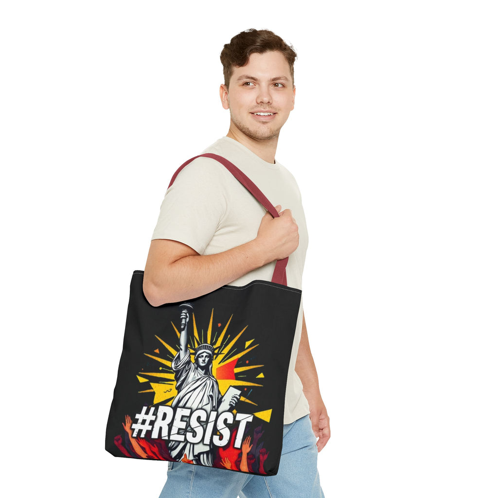 #RESIST With Lady Liberty Tote Bag