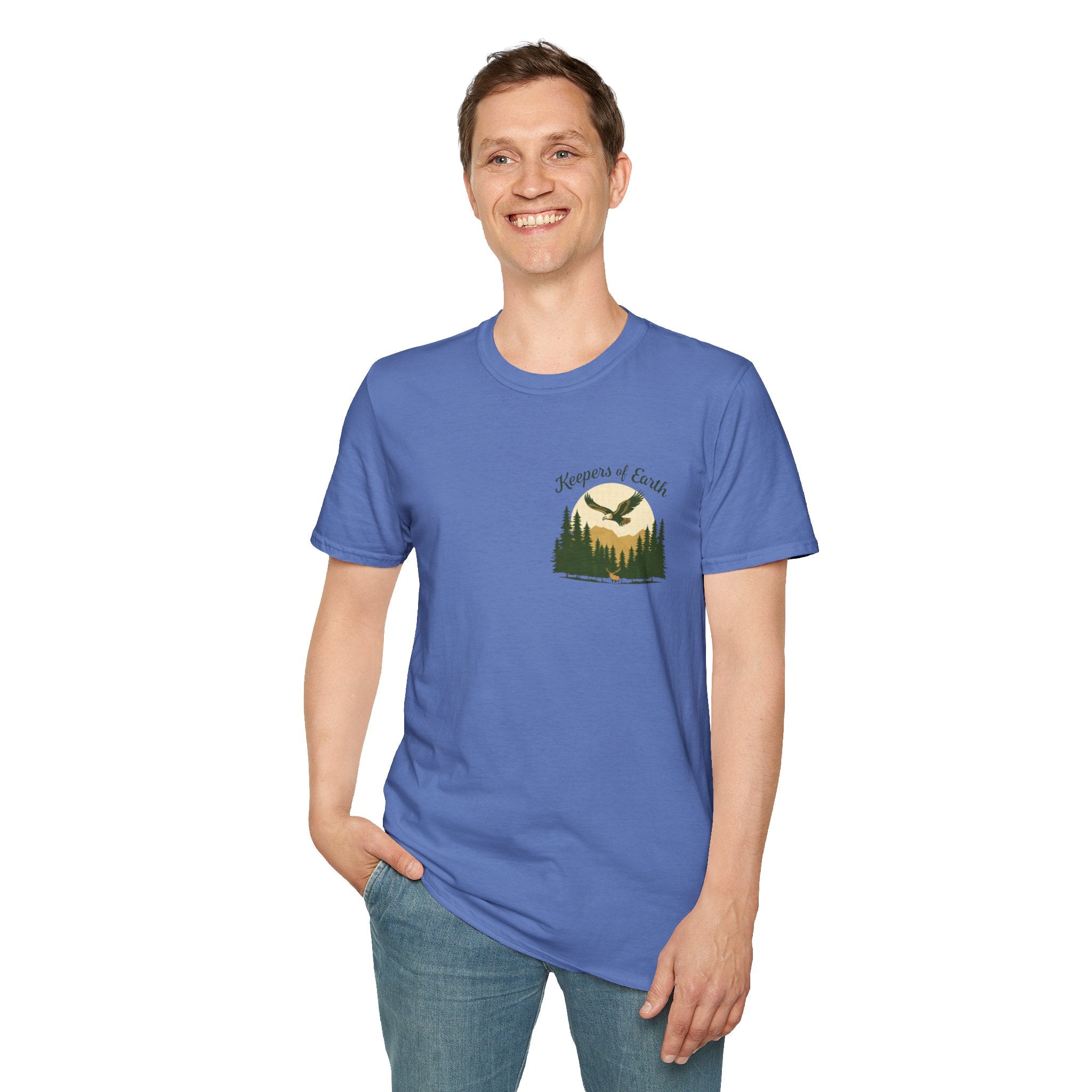 Keepers of the Earth Eagle and Elk T-shirt