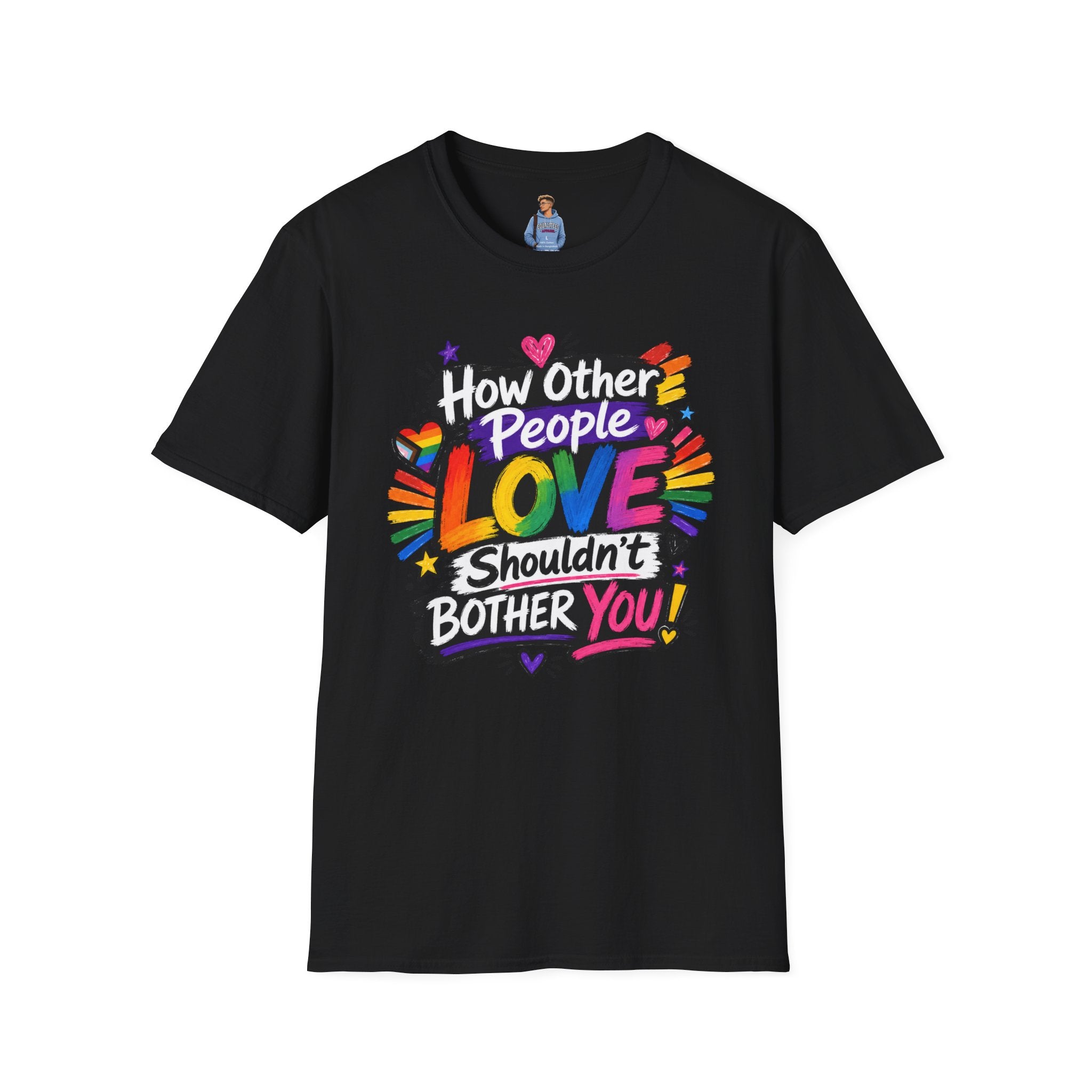 How Other People Love Rainbow T-Shirt — Inspirational LGBTQ+ Pride Tee
