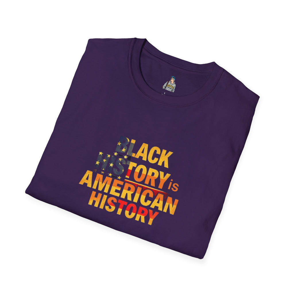 Unisex T-Shirt - 'Black History is American History' Graphic Tee