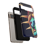 Statue of Liberty Neon Glowing Art Tough Case for Android & iPhone