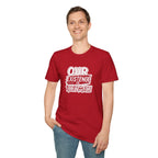 Unisex Softstyle T-Shirt - "Our Existence is Resistance" - Motivational Tee for Activists, Casual Wear, Gift for Change-makers