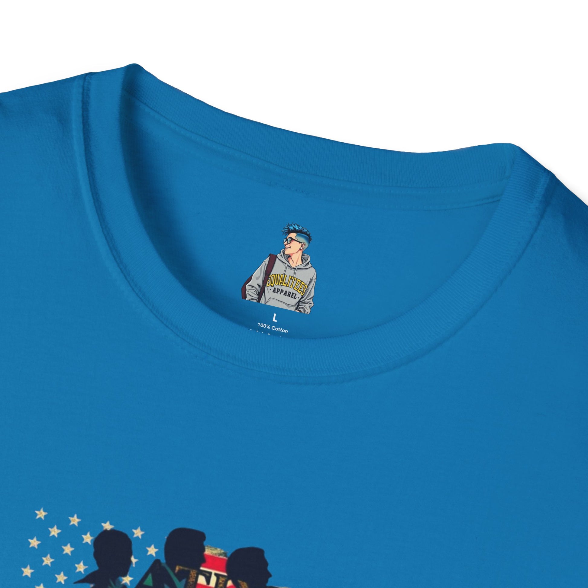 Unisex Softstyle T-Shirt - 'Latino History is American History' Graphic Tee