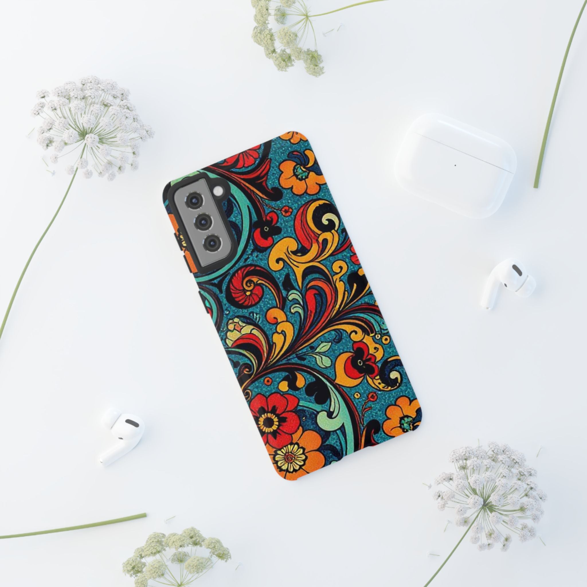 Floral Paisley Tough Case for Android