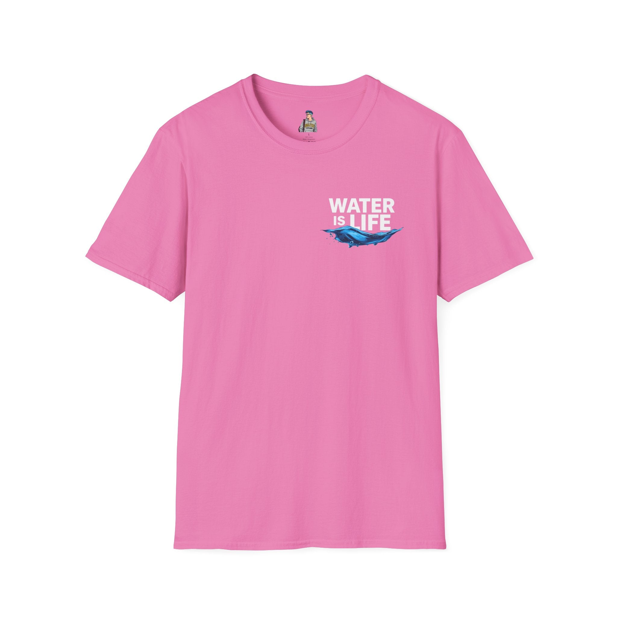 Water is Life Unisex T-Shirt | Eco-Friendly Tee for Environmentalists, Beach Lovers, Awareness Campaigns, Gifting