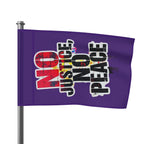 No Justice No Peace - Protest Flag
