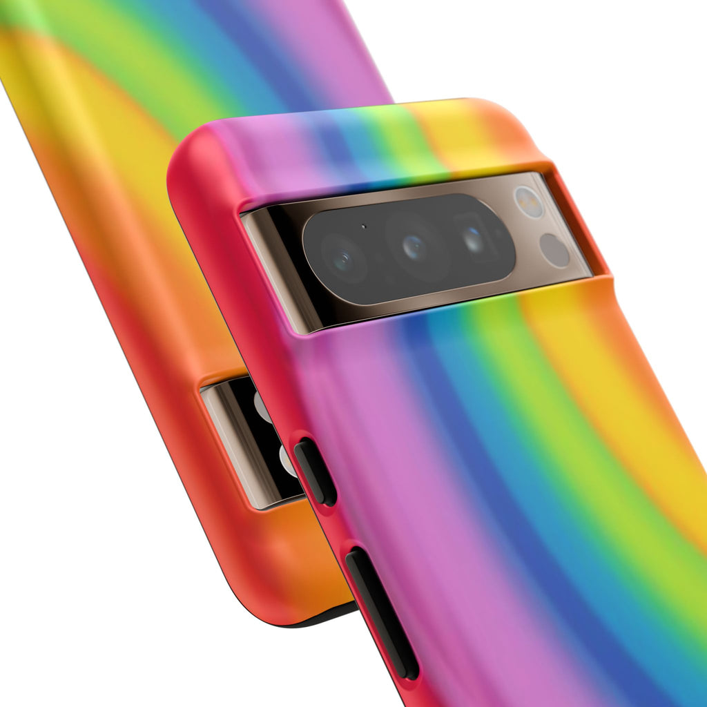 Rainbow Swirl Tough Case for Android
