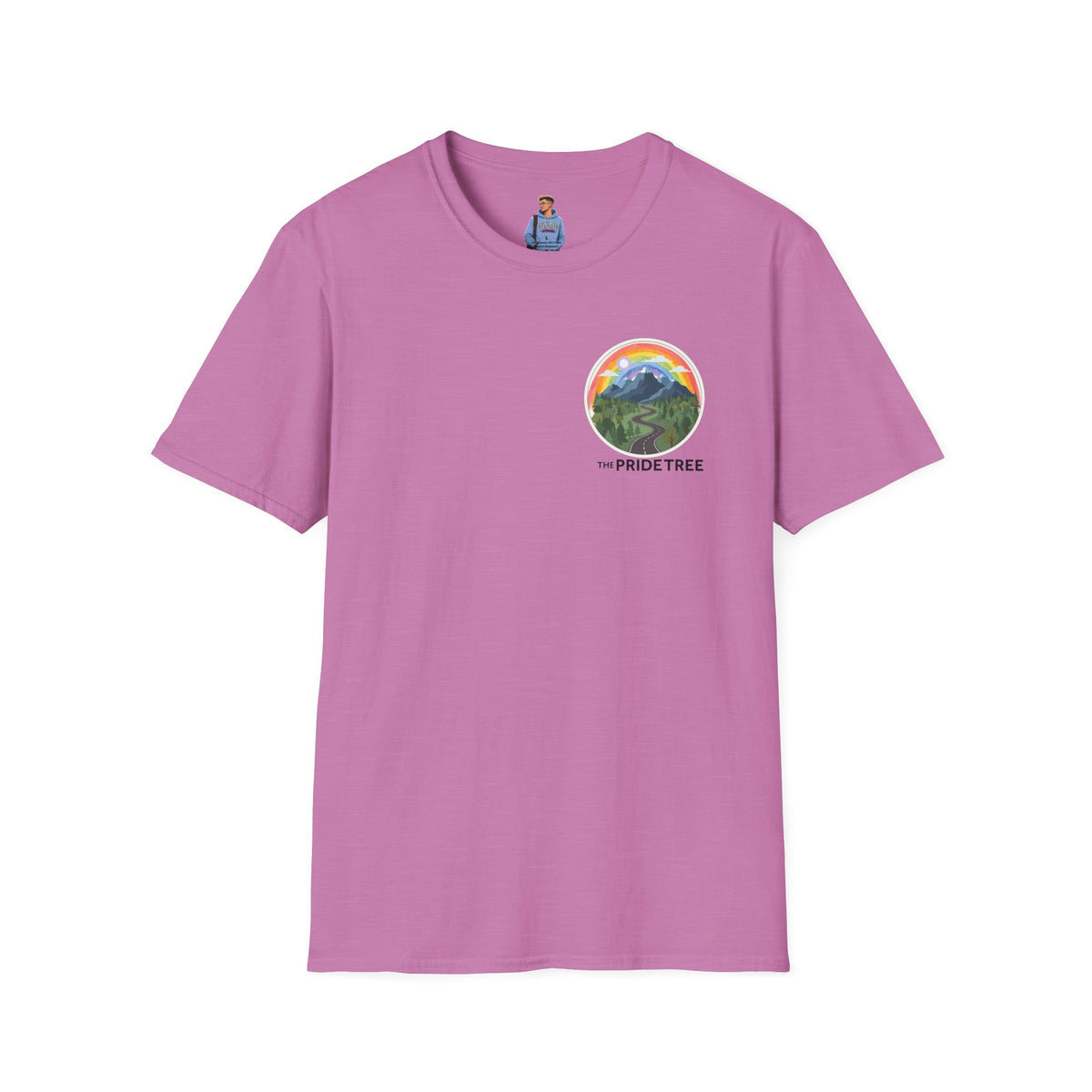 Pride Tree Las Vegas Mountain Graphic T-Shirt