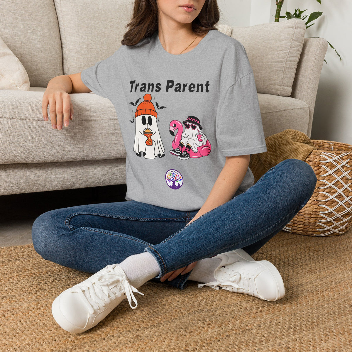 Trans Parent 6 Halloween Pride Tree Las Vegas T-Shirt