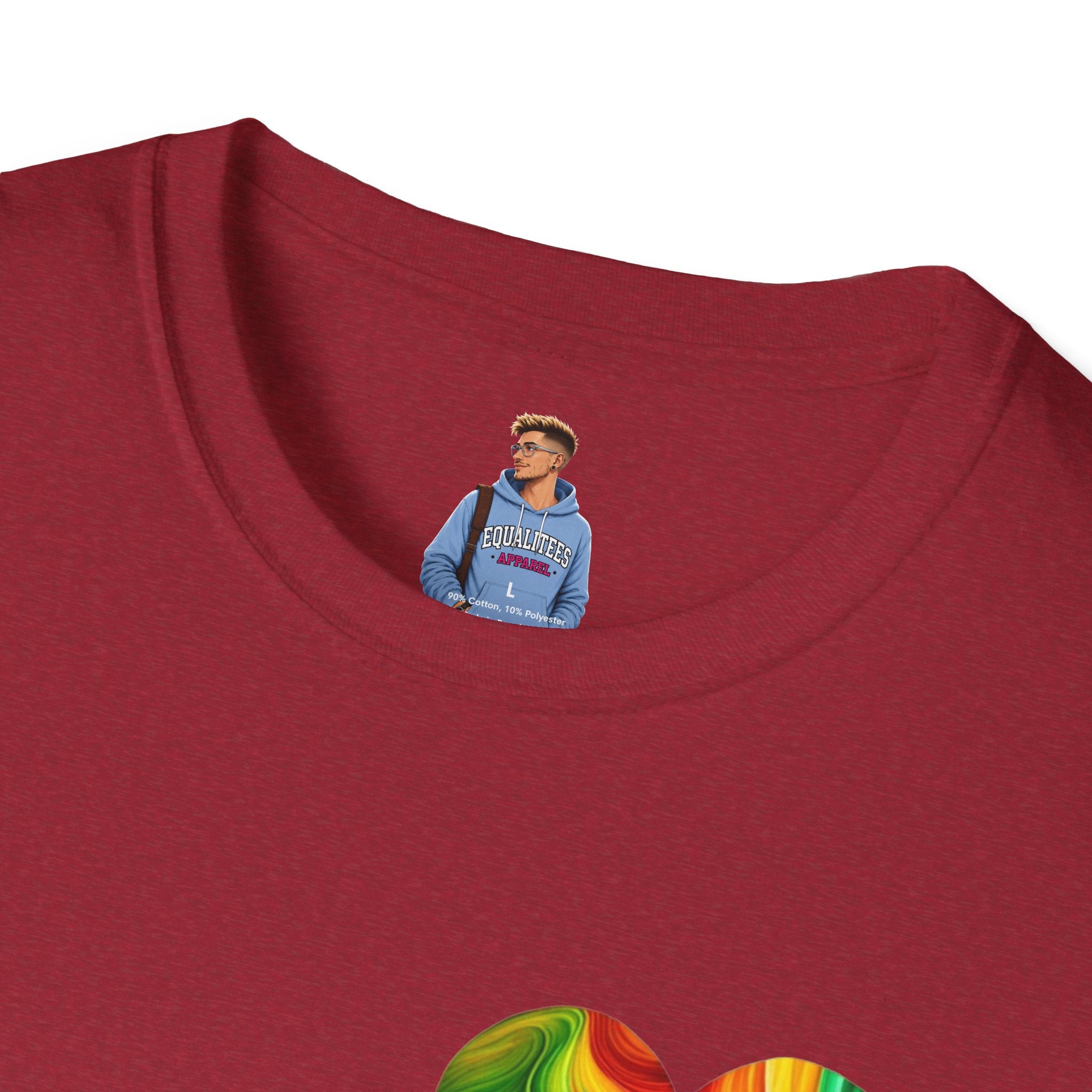 Pride Heart Design T-shirt
