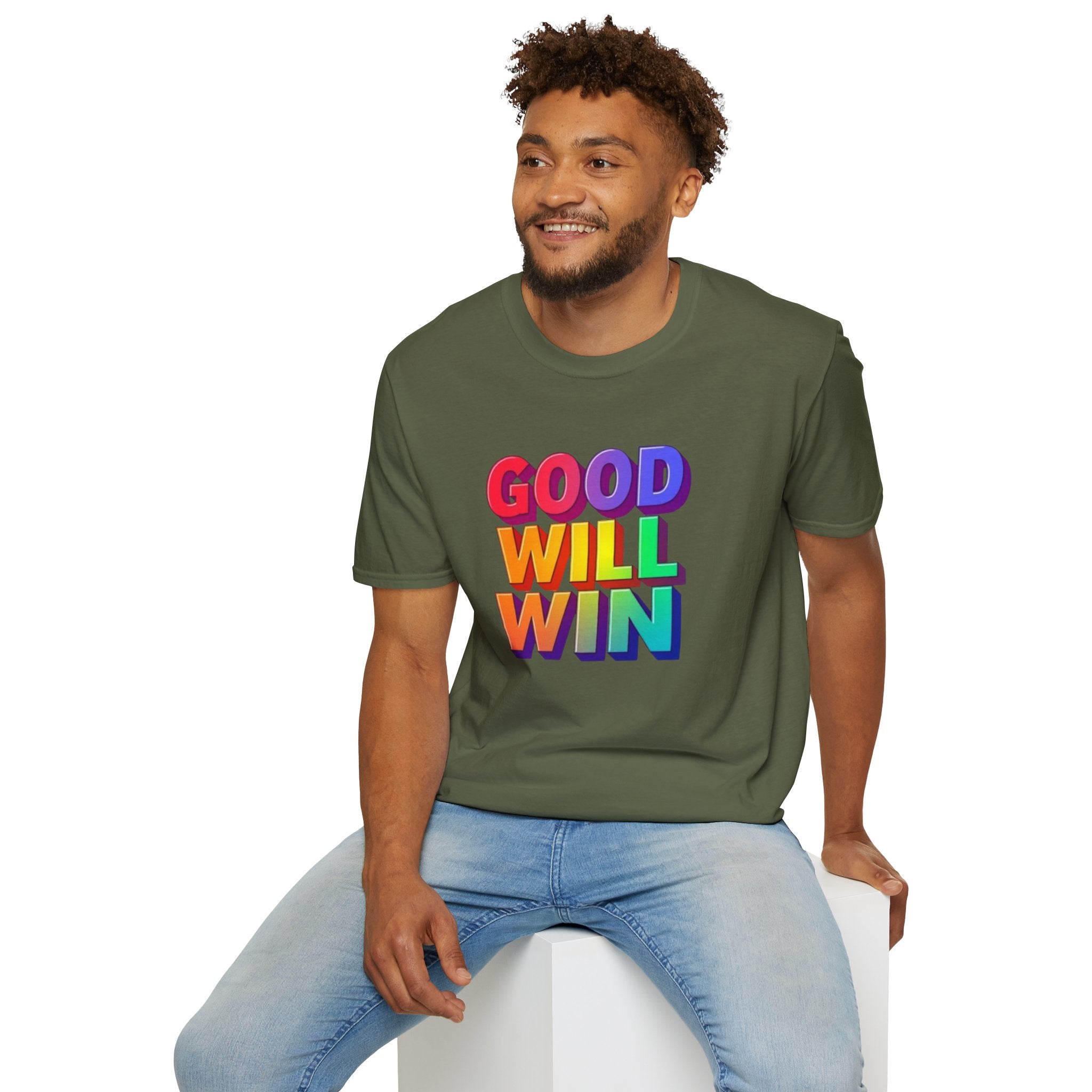 Rainbow Good Will Win T-shirt