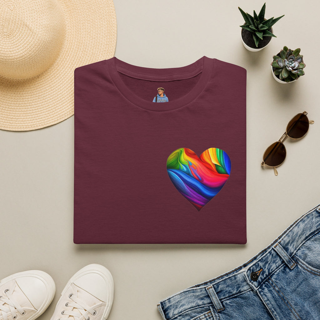 Pride Heart Design T-shirt