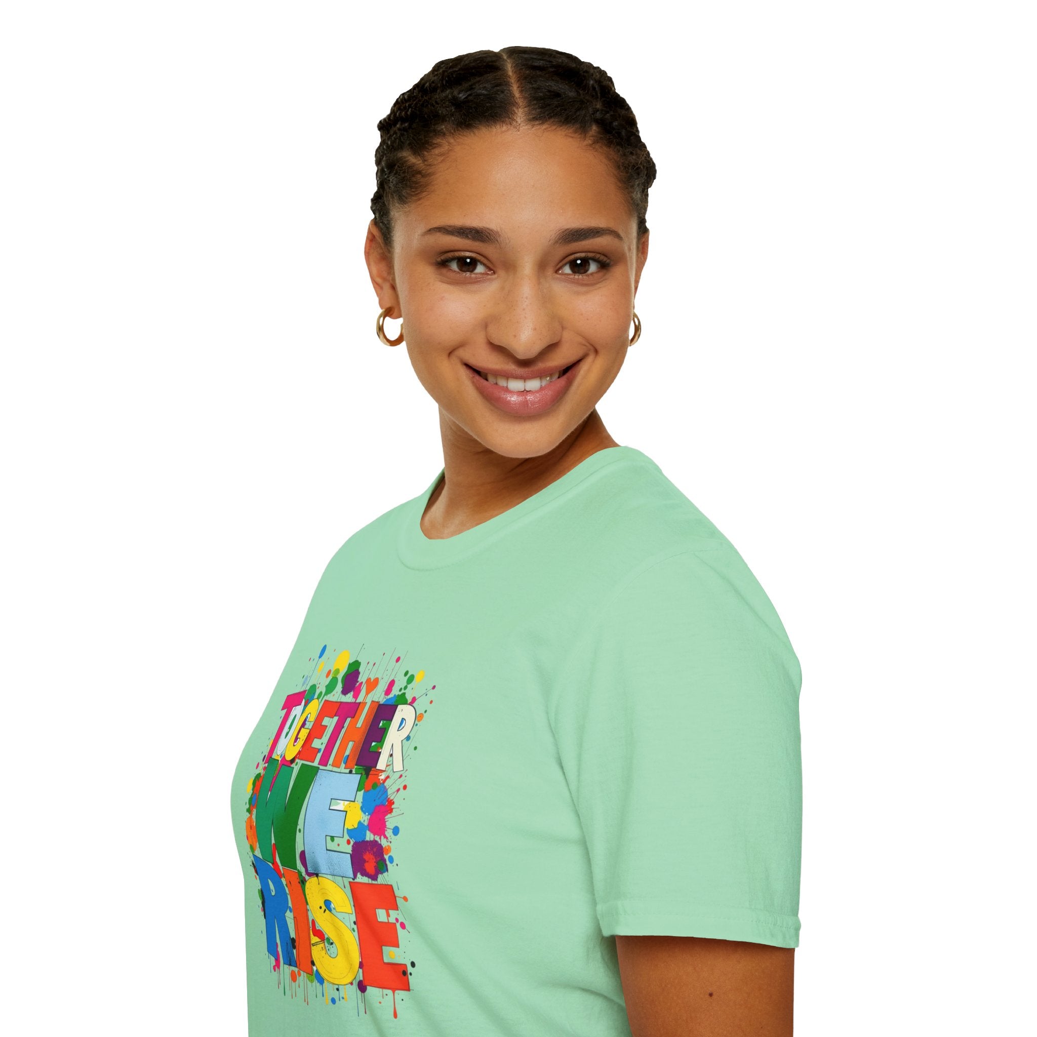 Together We Rise Unisex Softstyle T-Shirt