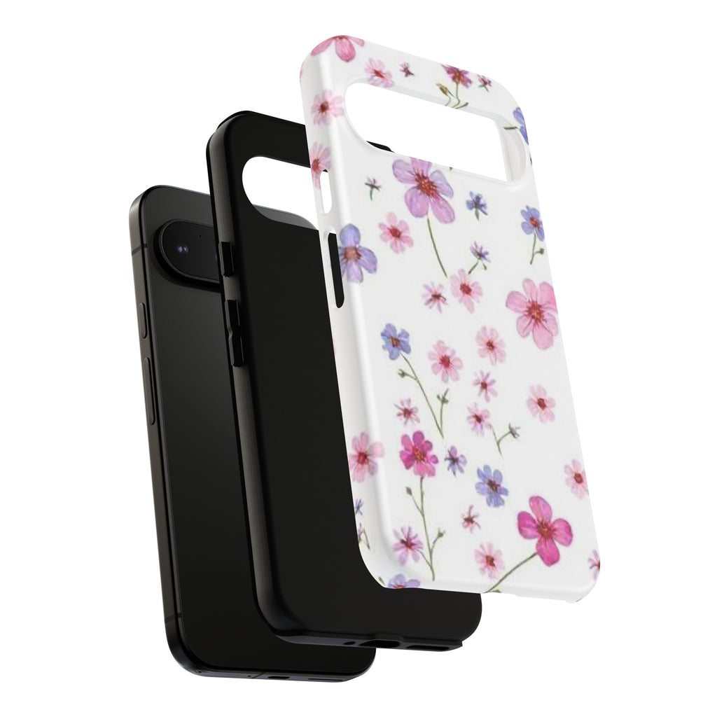 Pink Wildflower Tough Case for Android