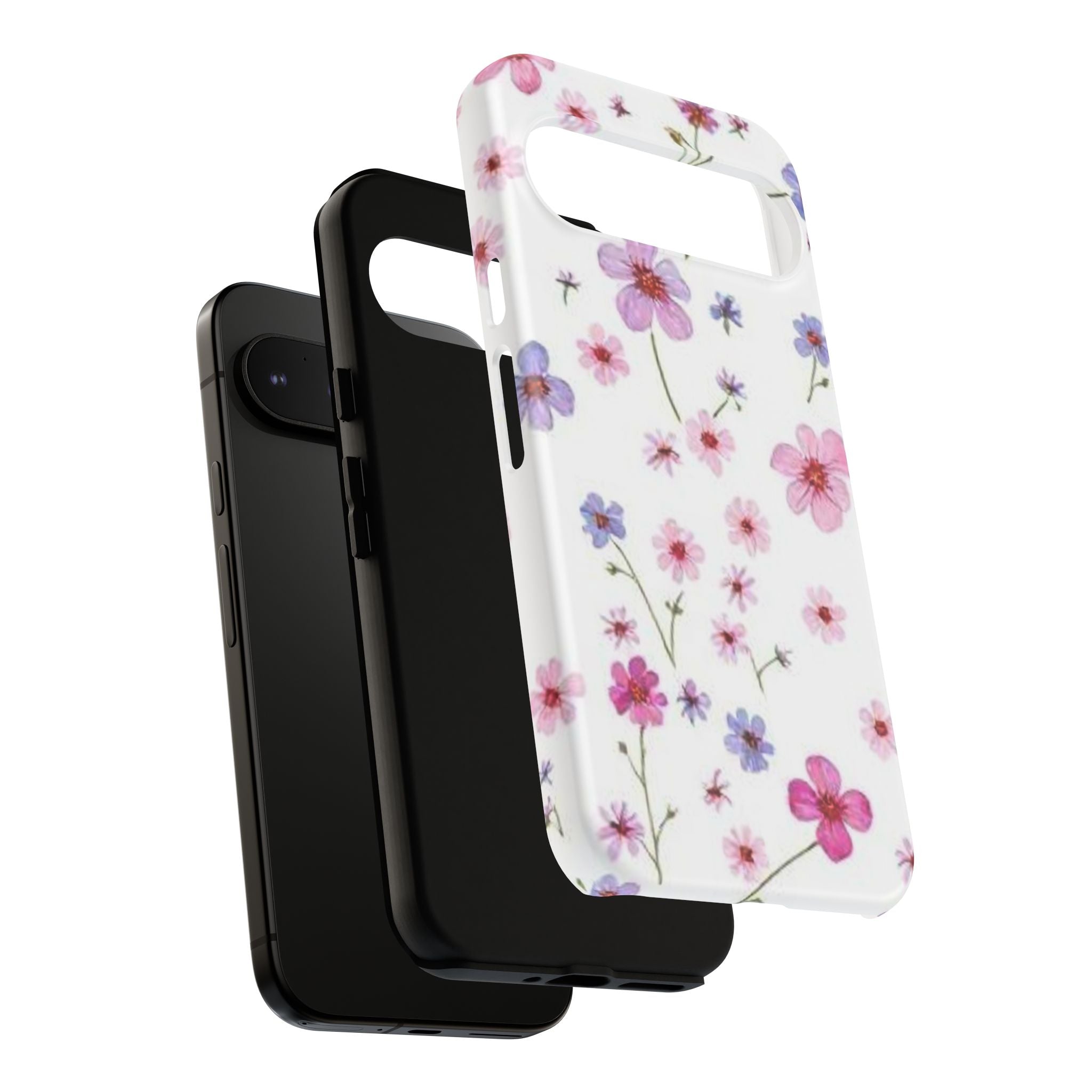 Pink Wildflower Tough Case for Android
