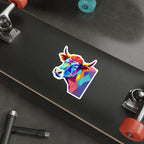 Die-Cut Stickers - Pride Bull