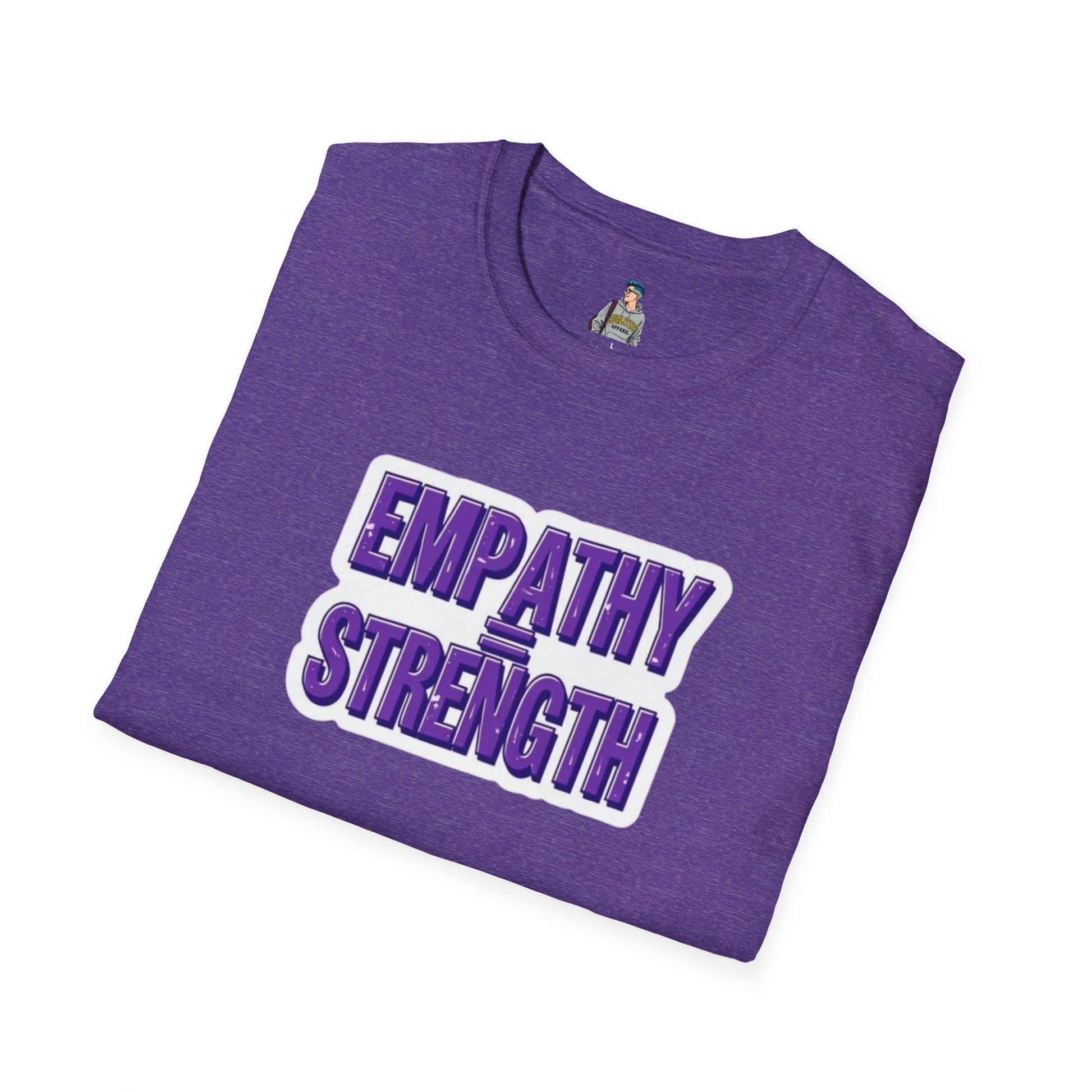 Empathy Equals Strength Unisex Softstyle T-Shirt - Inspirational Apparel for Everyday Comfort