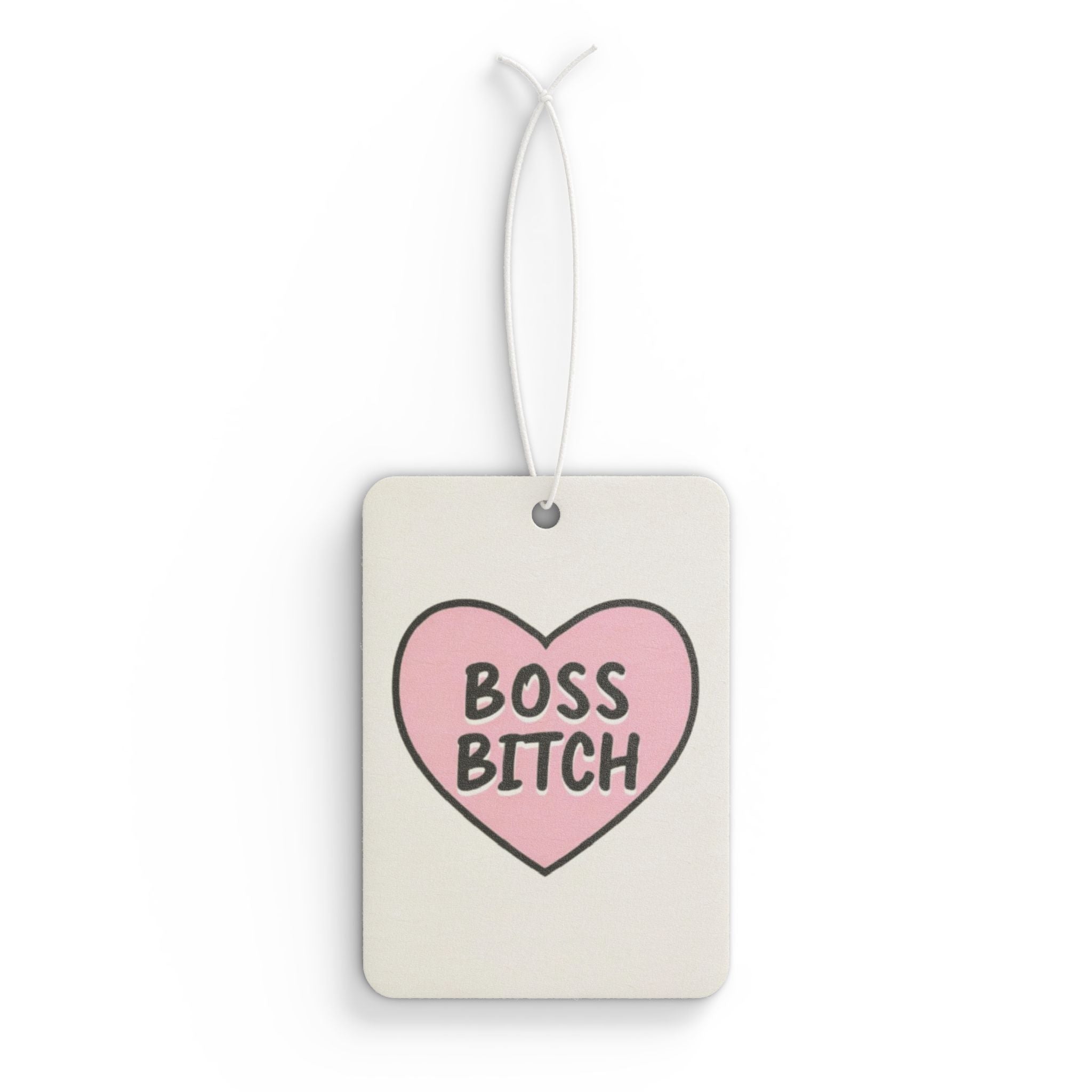 Boss Bitch Funny Bold Car Air Freshener