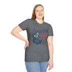 Democracy First T-Shirt | Unisex Softstyle Tee for Equality & Justice