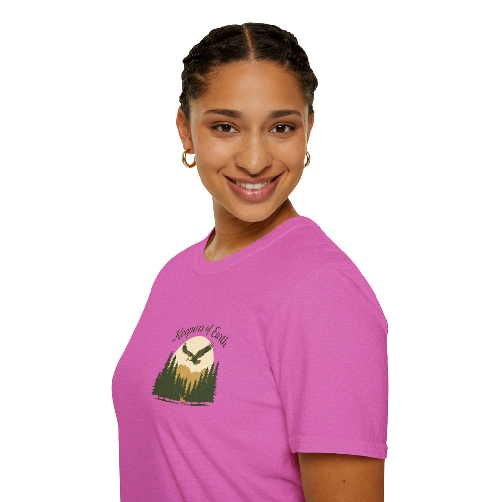 Keepers of the Earth Eagle and Elk T-shirt