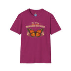 Monarch Butterfly T-Shirt — "The Only Orange Monarch We Need" No Kings Tee