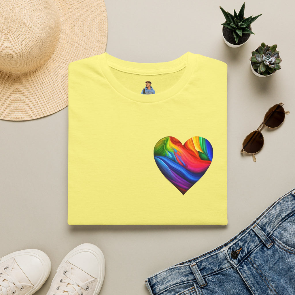Pride Heart Design T-shirt