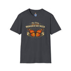 Monarch Butterfly T-Shirt — "The Only Orange Monarch We Need" No Kings Tee