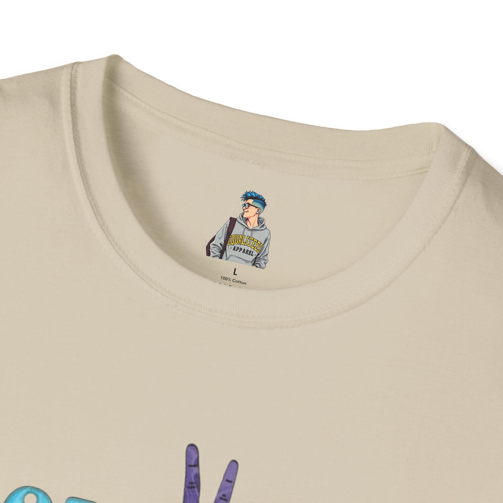 More Love Less Hate Unisex Softstyle T-Shirt