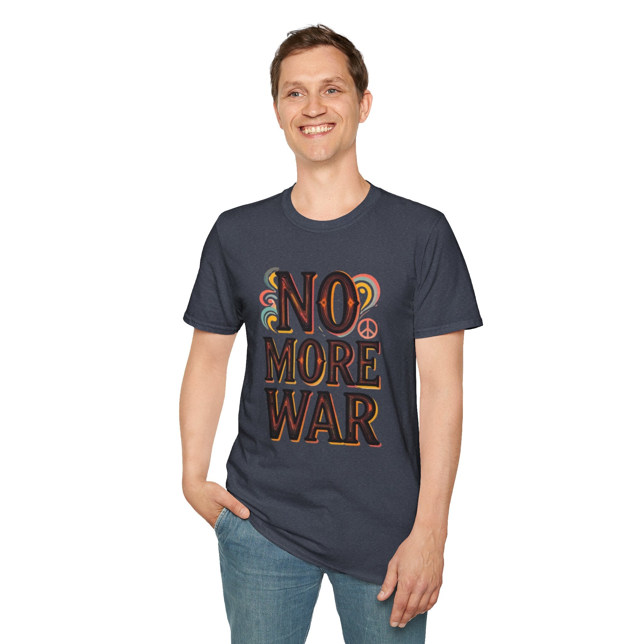 No More War Peace T-Shirt — Retro Anti-War Graphic Tee