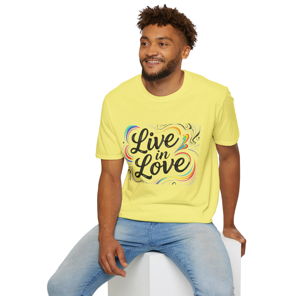 Live in Love Inspirational T-Shirt