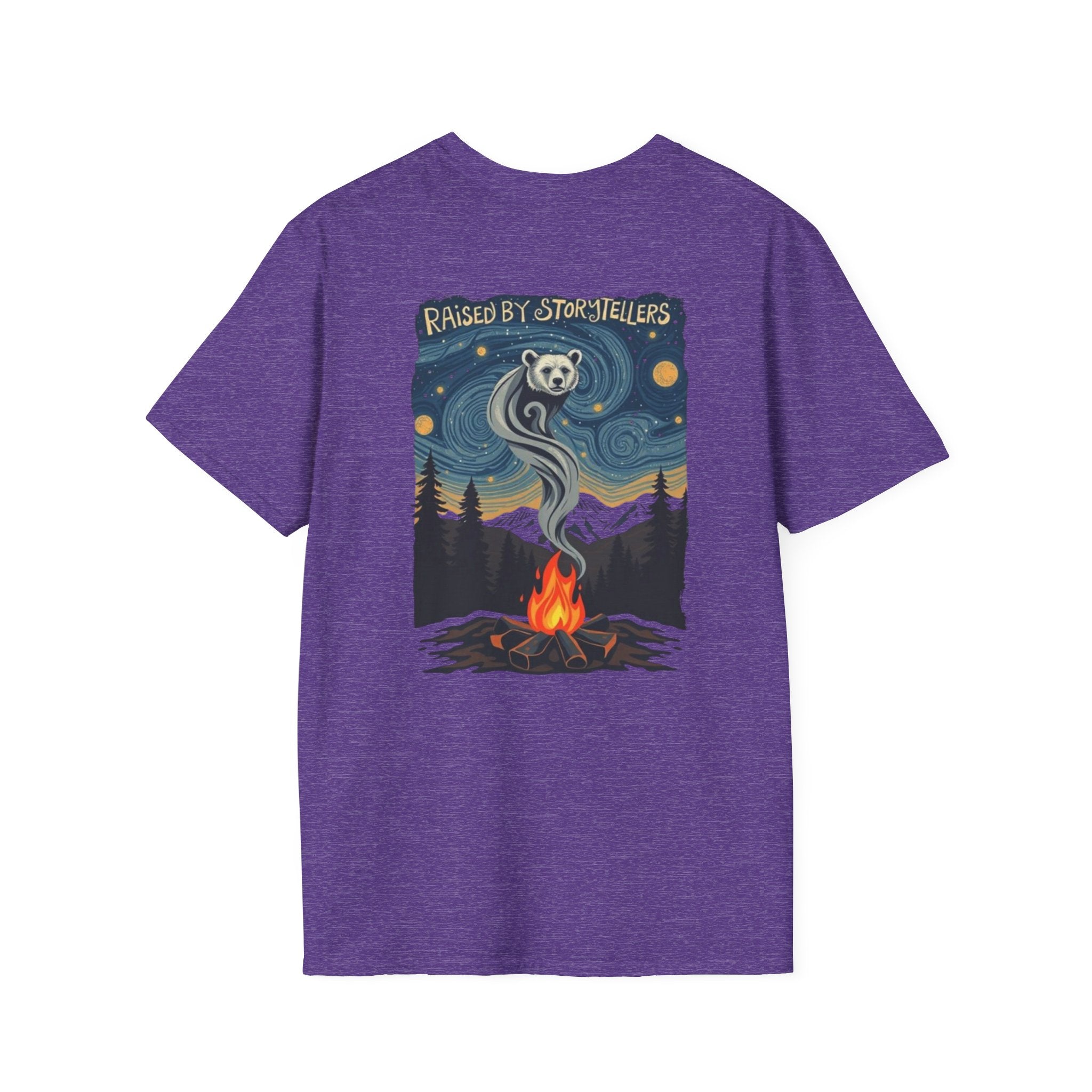 Raised by Storytellers Native Pride T-Shirt
