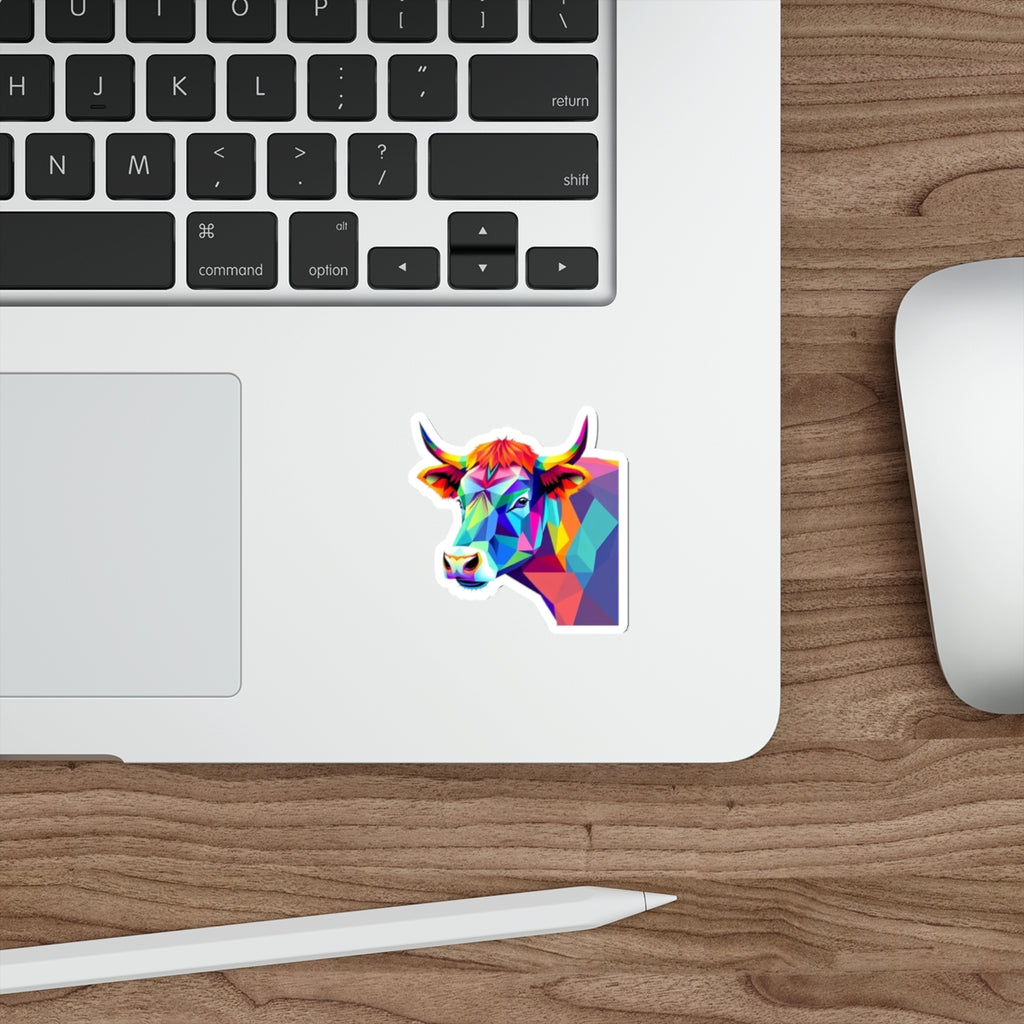 Die-Cut Stickers - Pride Bull