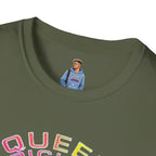 Unisex Softstyle T-Shirt - Queer Rights Are Human Rights Statement Tee
