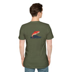 Jumping Salmon Native Pride Softstyle Unisex T-shirt