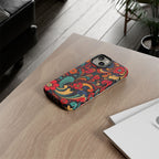 Floral Paisley Tough Case for iPhone — Vibrant Protective Phone Cover