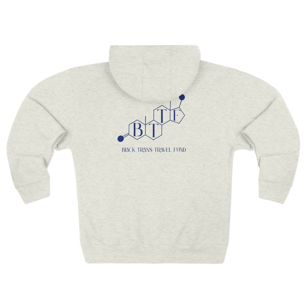 BTTF - Black Trans Travel Fund Unisex Zip-Up Hoodie