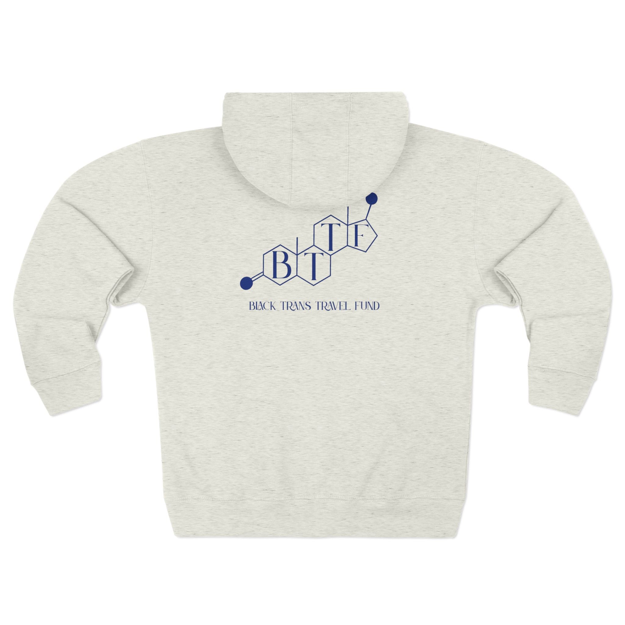 BTTF - Black Trans Travel Fund Unisex Zip-Up Hoodie