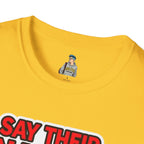 Unisex Softstyle T-Shirt: Say Their Names - Black Trans Lives Matter Tee